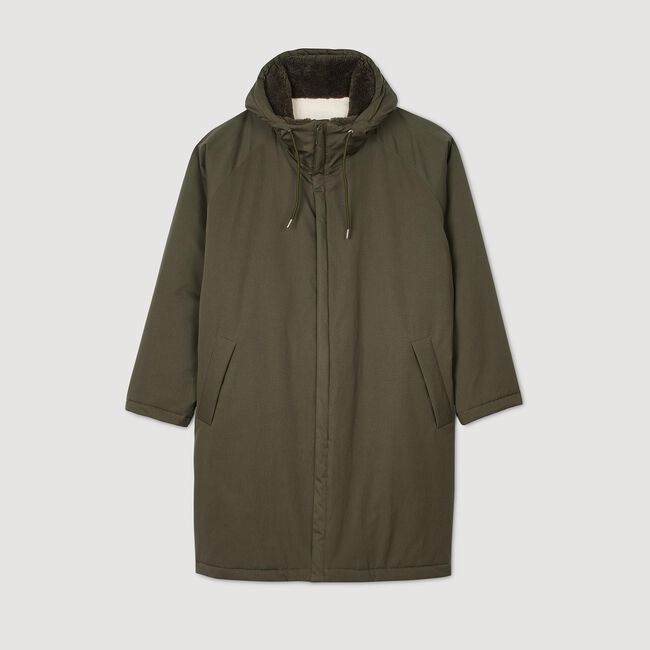 Hooded parka