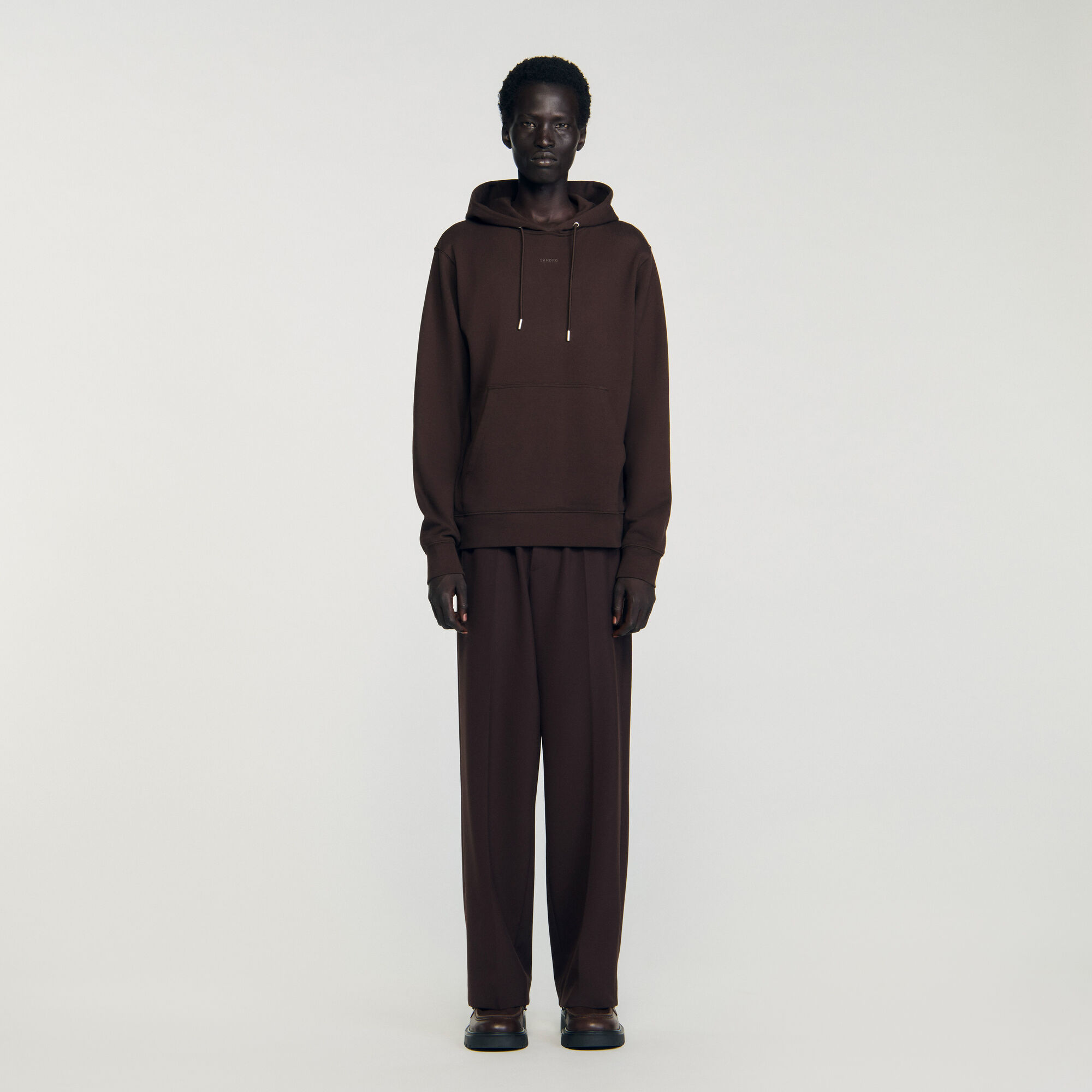 Sweatshirt à capuche logo