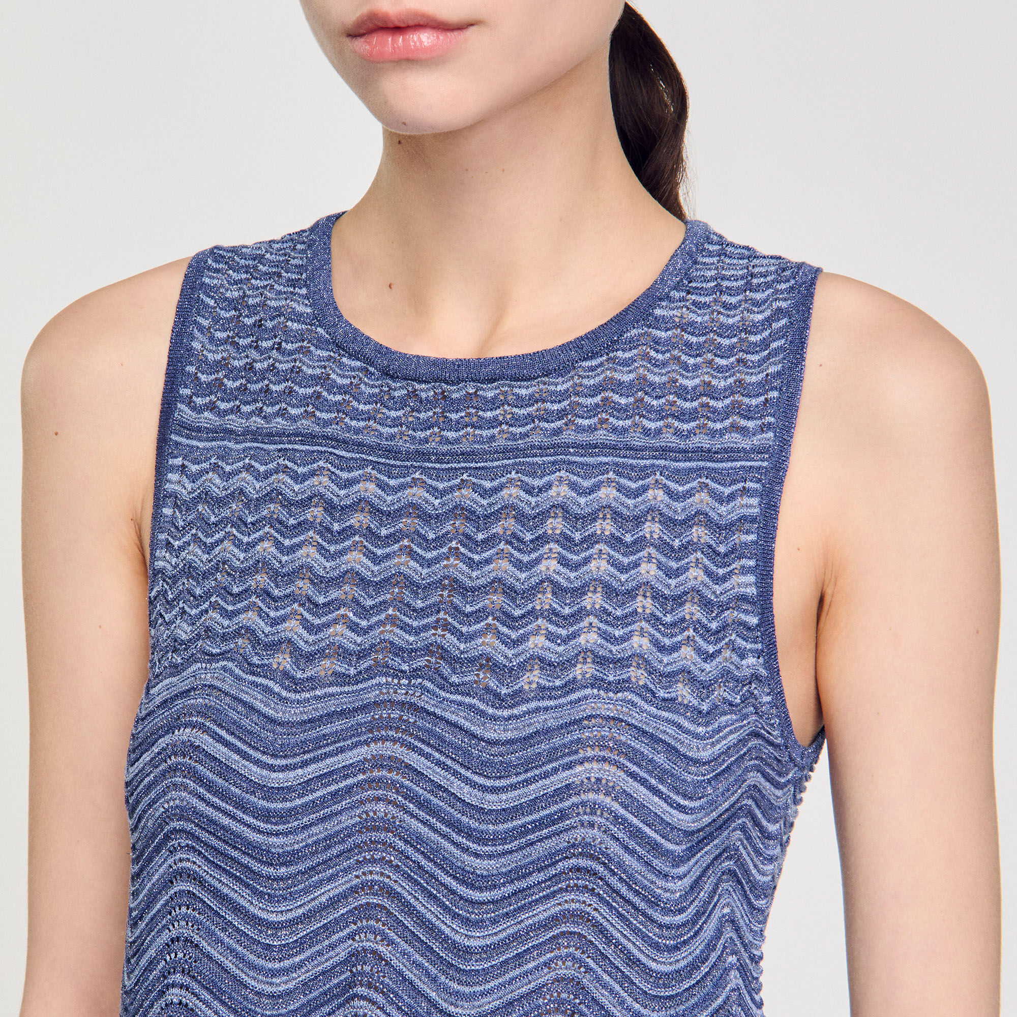 Glitter knit jumper