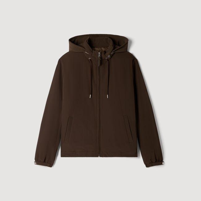 Kapuzenblouson mit Rei&szlig;verschluss - Herren | Sandro