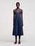 Robe midi en jean