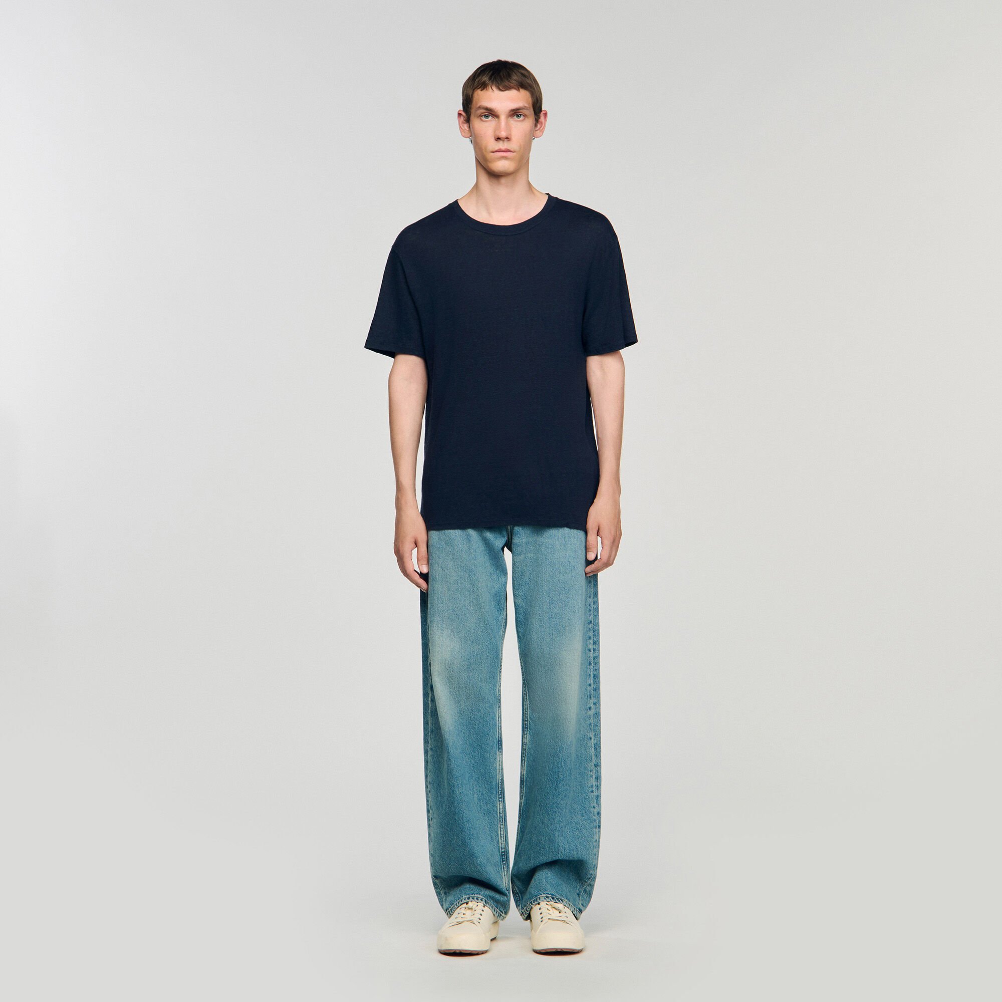 Certified linen T-shirt