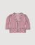 Ruffled striped shirt