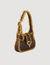 Tasche Janet aus Leder und Lammfell