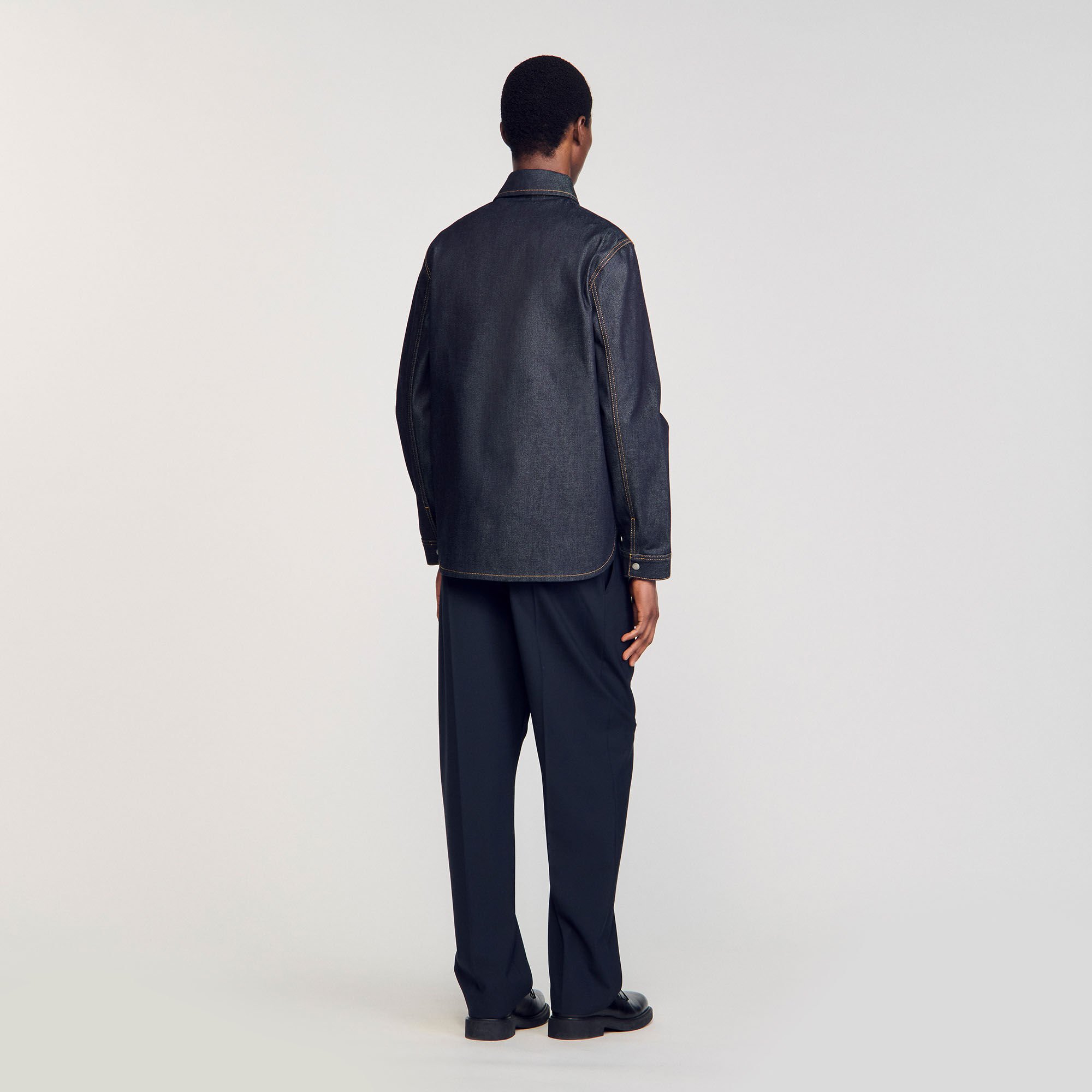 Denim overshirt