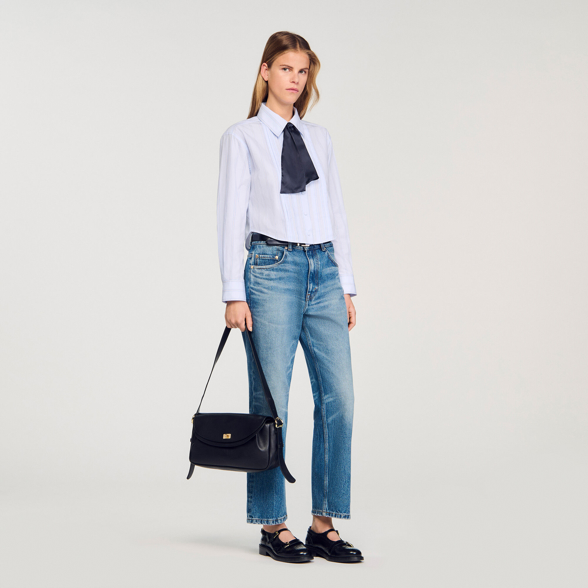 Sac en cuir lisse Le Mambo