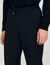 Pantalon élastiqué en laine