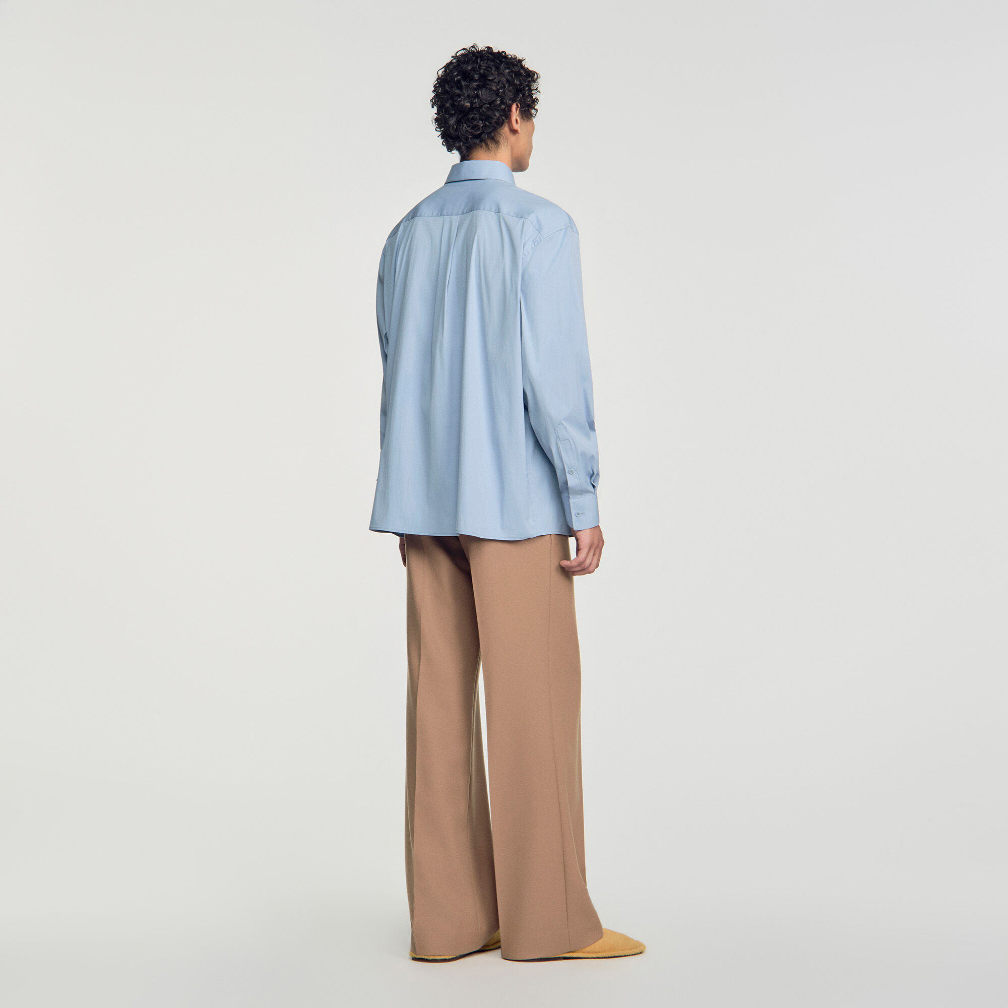 Oversized cotton shirt - Mixte | Sandro