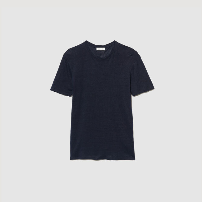 T-shirt en lin certifié