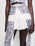 Bandana-motif skirt shorts