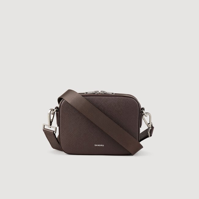 Petit sac en cuir reconstitué