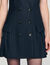 Short rhinestone suit dress