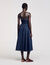Robe midi en jean