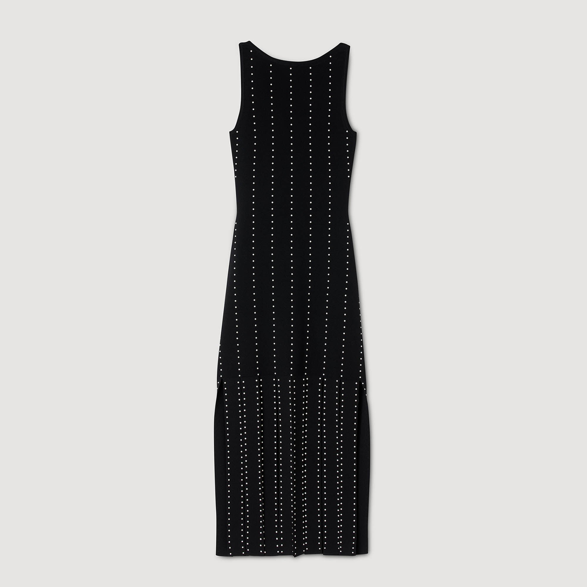 Robe longue à franges
