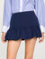 Shorts mit Volant
