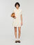 Robe courte en dentelle 