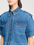 Kurzes Hemd aus Denim