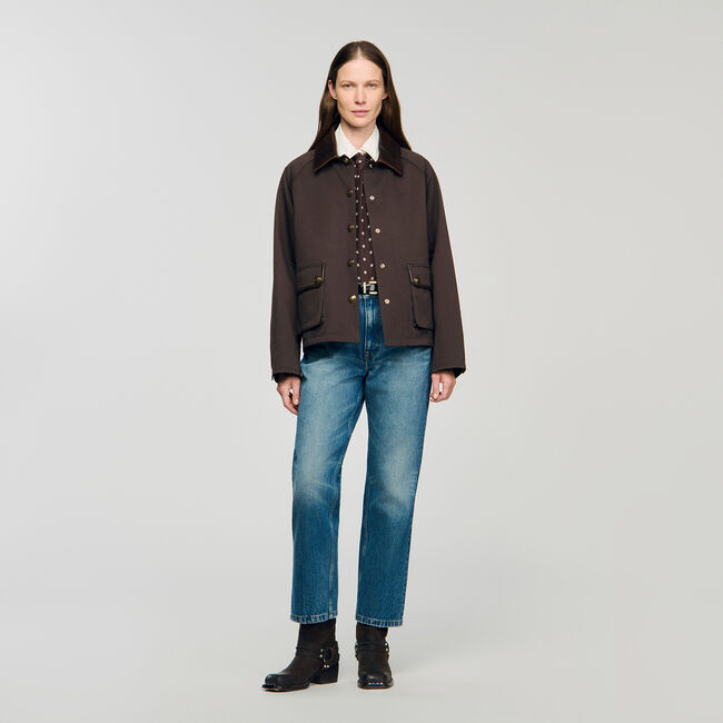 Gabardine coat