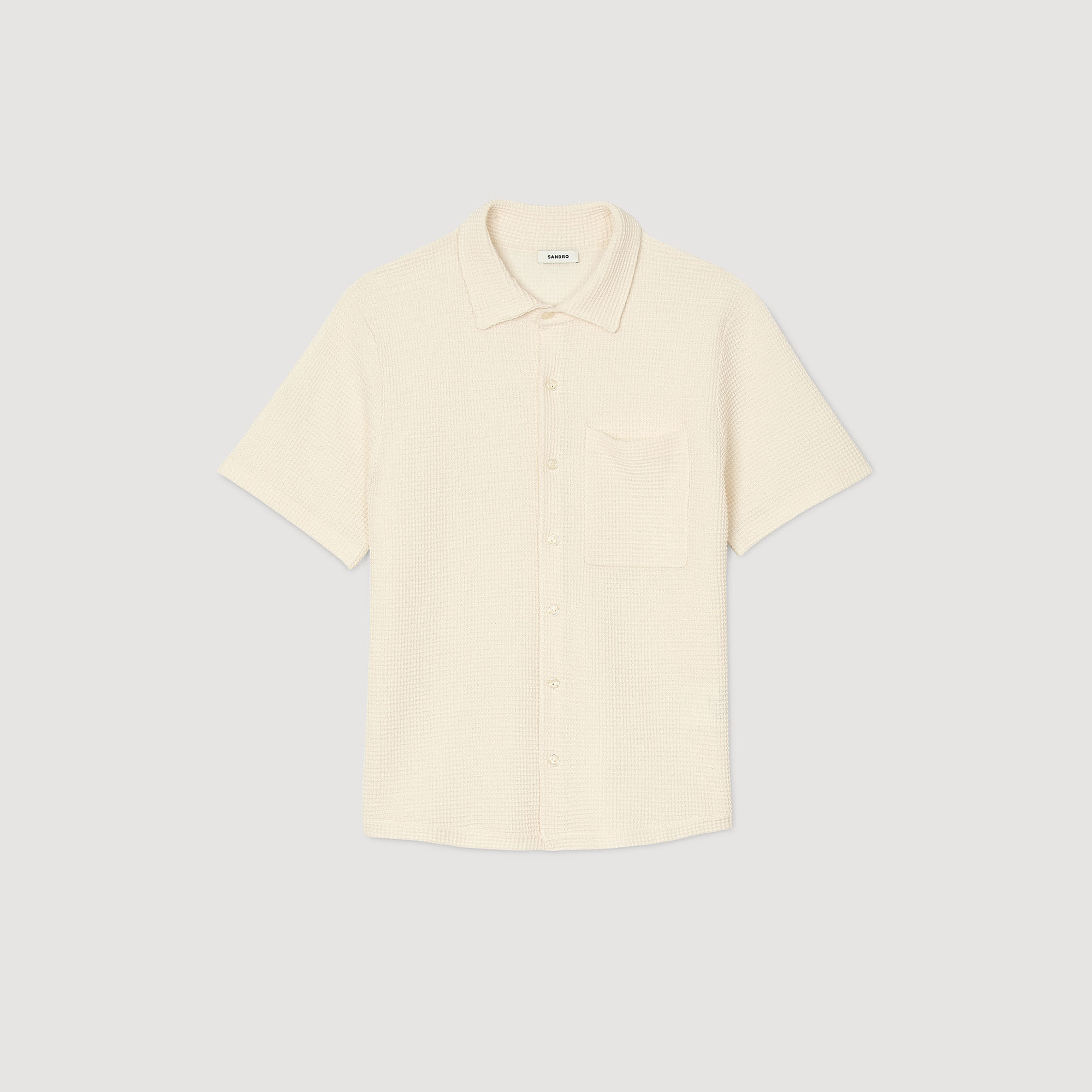 Chemise en nid d'abeille