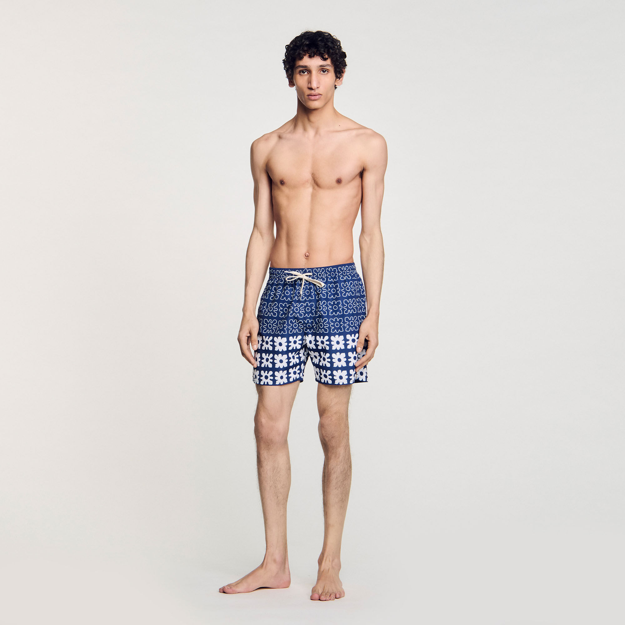 Maillot de bain à imprimé fleuri