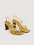 Sandalen aus geprägtem Leder