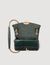 Yza small plain leather bag