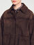 Velourslederjacke mit Nieten