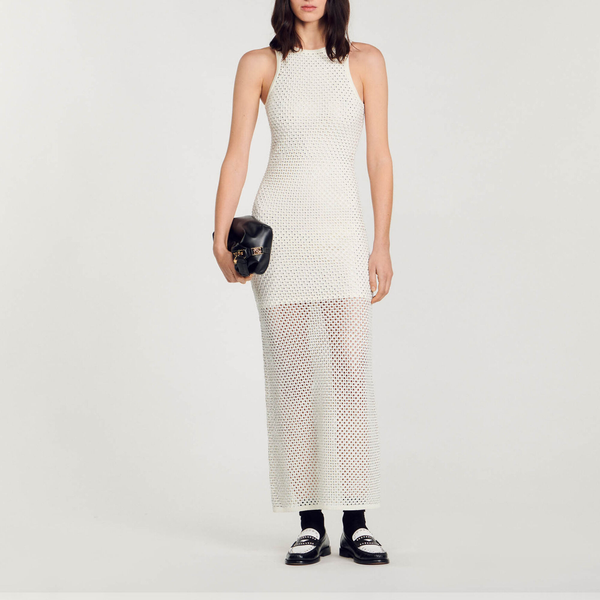 Sandro robe soie cheap
