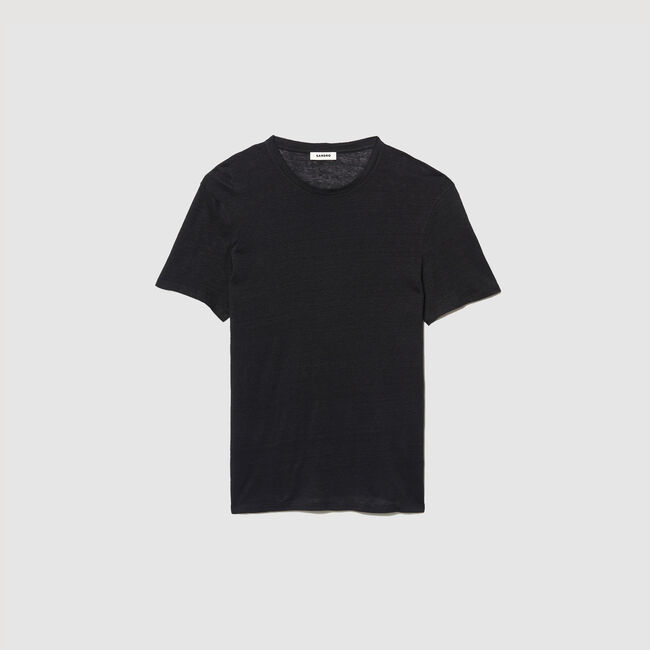 T-shirt en lin certifié