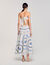 Spiral-motif maxi skirt