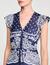 Robe courte à imprimé bandana
