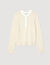 Pull bicolore en laine et cachemire 