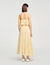 Ruffled maxi dress