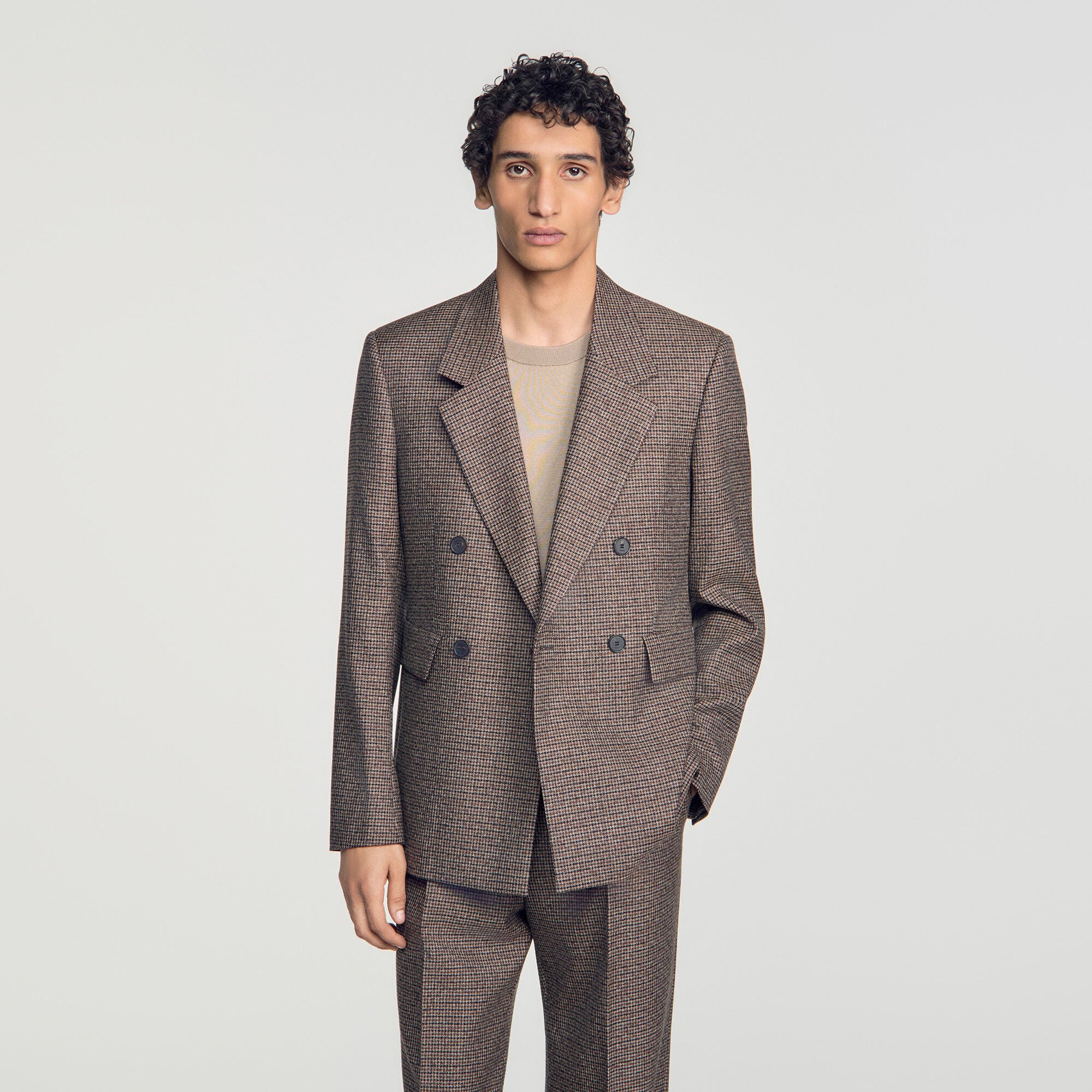 Veste de costume en laine - Homme | Sandro
