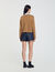 Cardigan 2 en 1 à col volanté