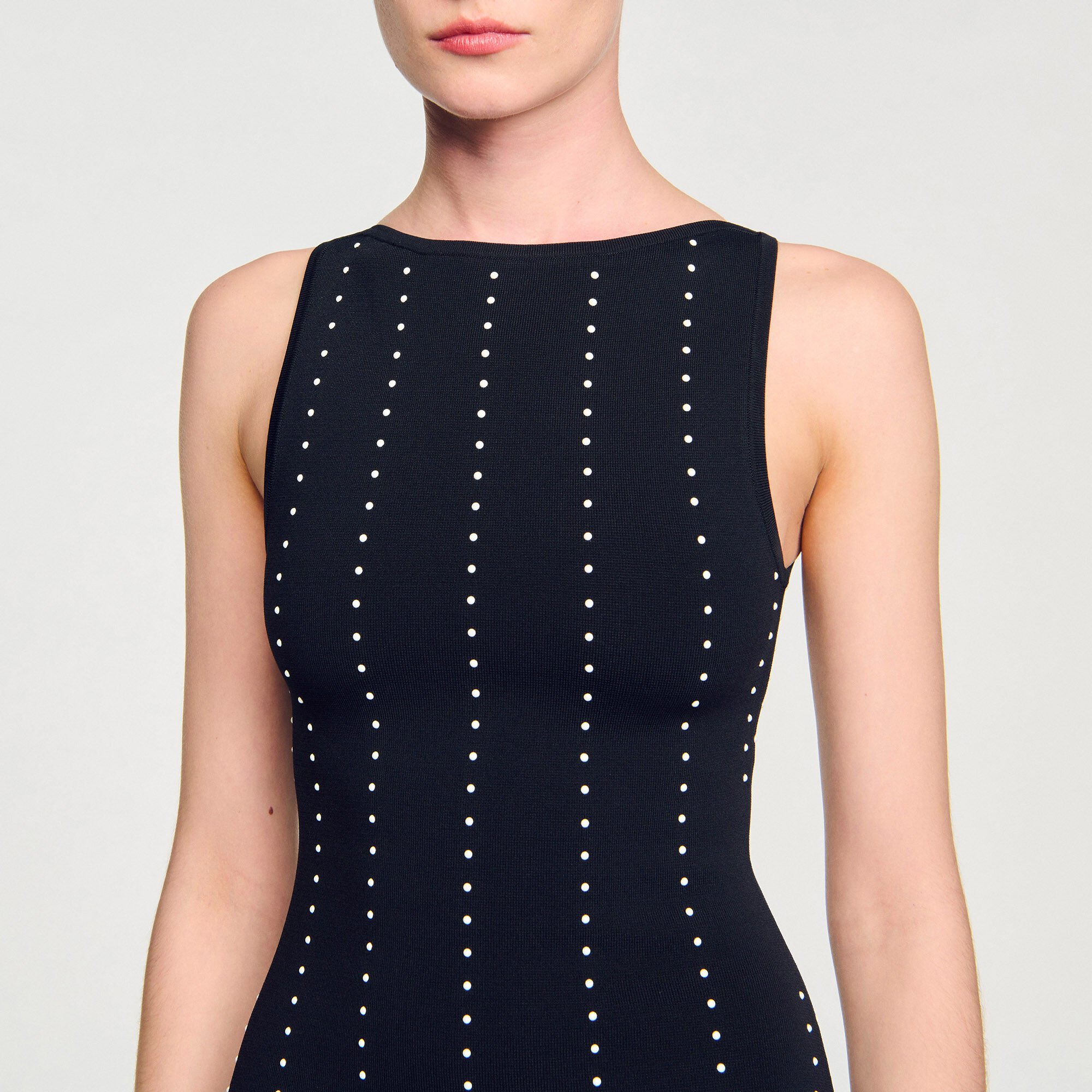 Robe longue à franges