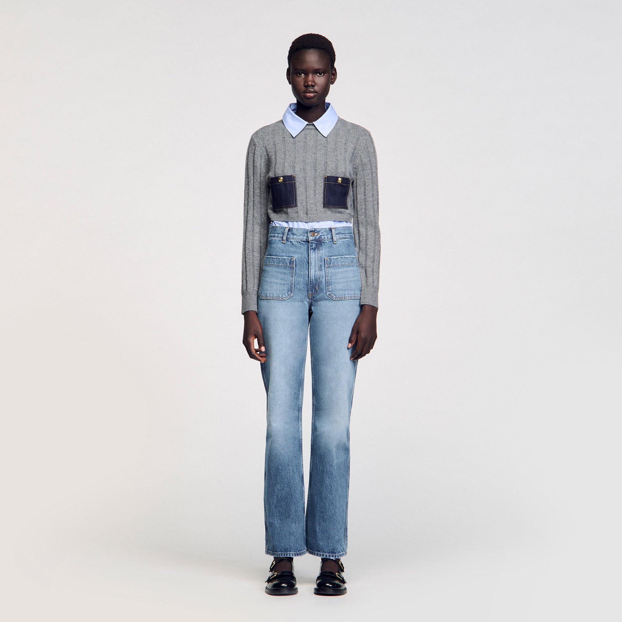 Faded jeans