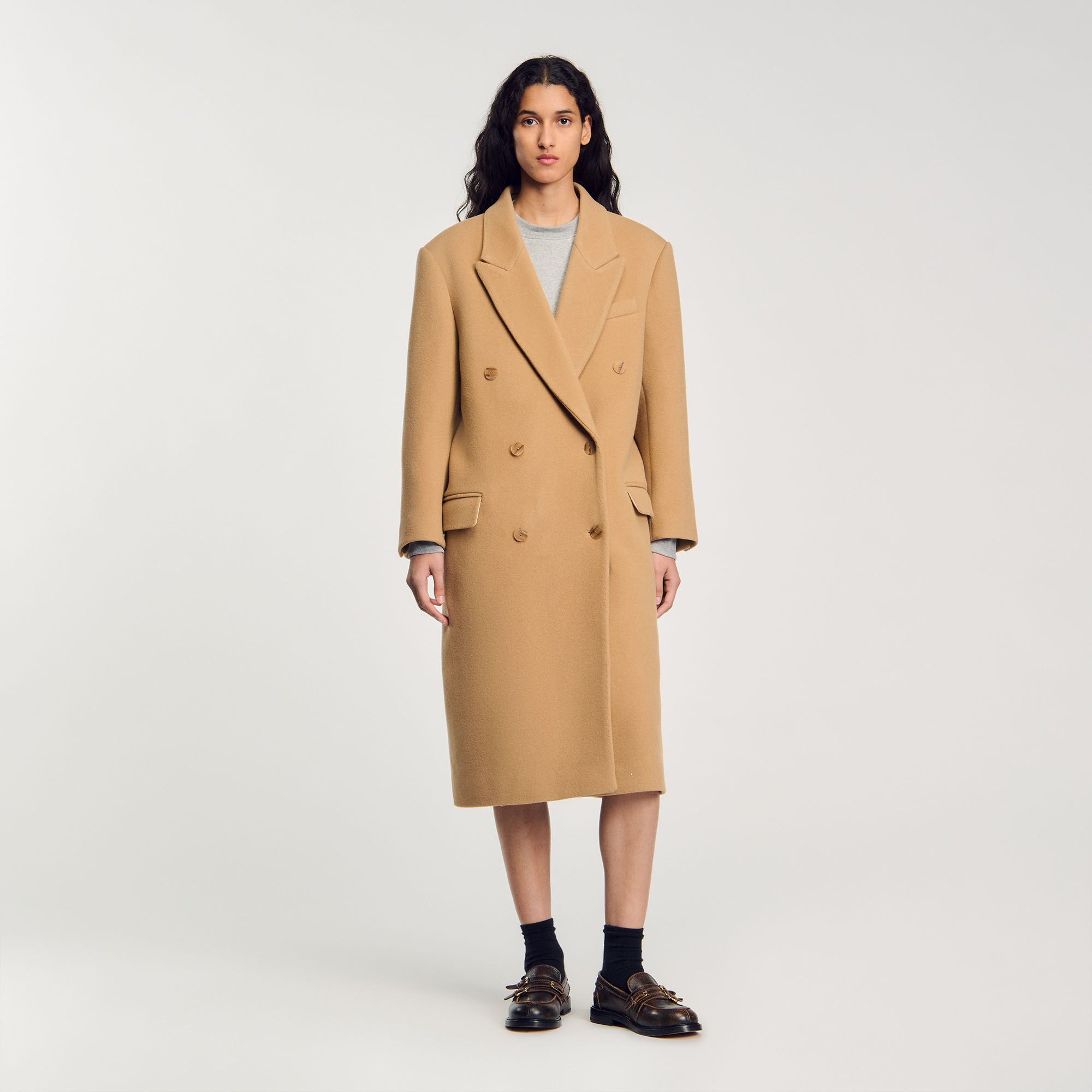 Sandro paris coat sale sale