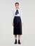 Long pleated skirt