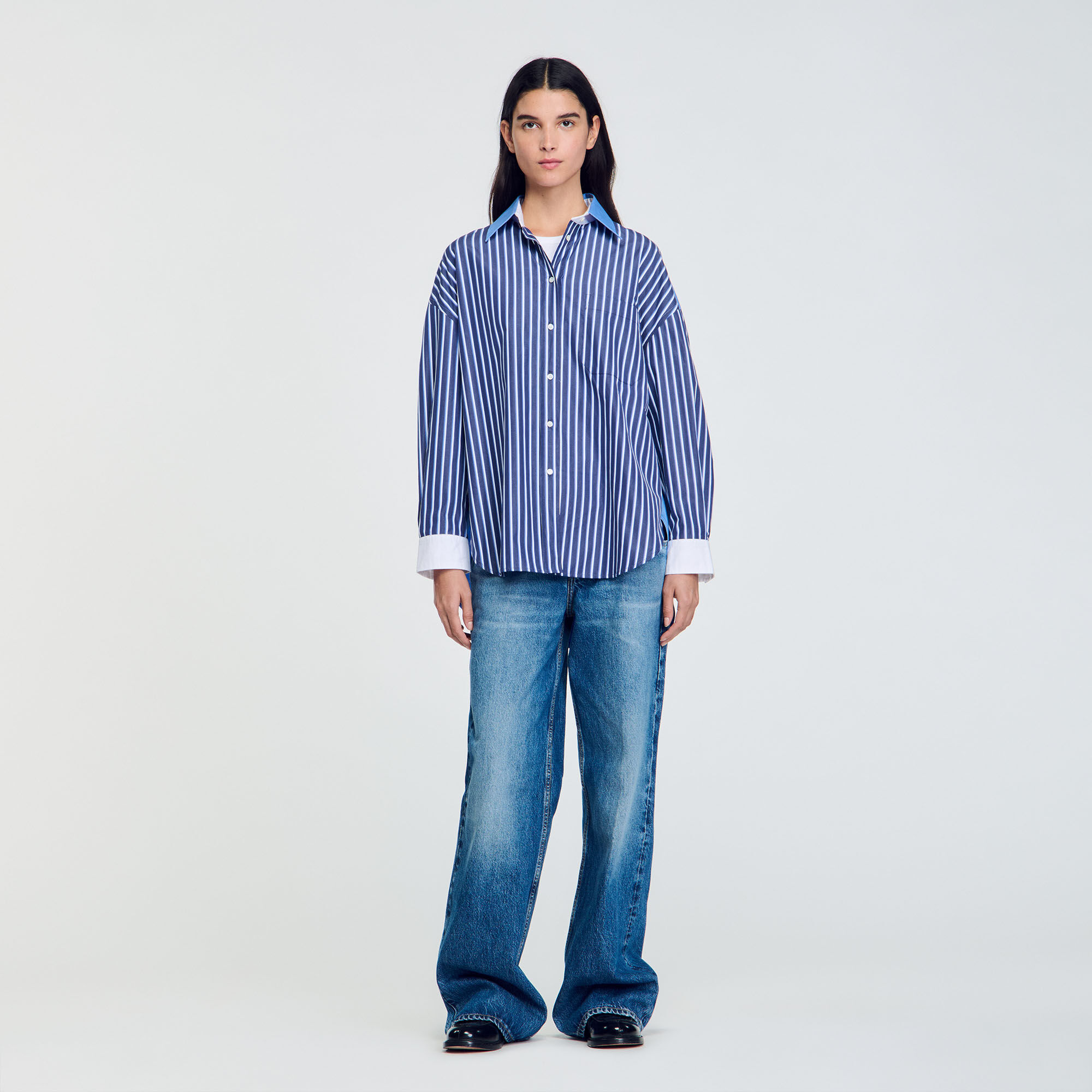 Chemise à rayures