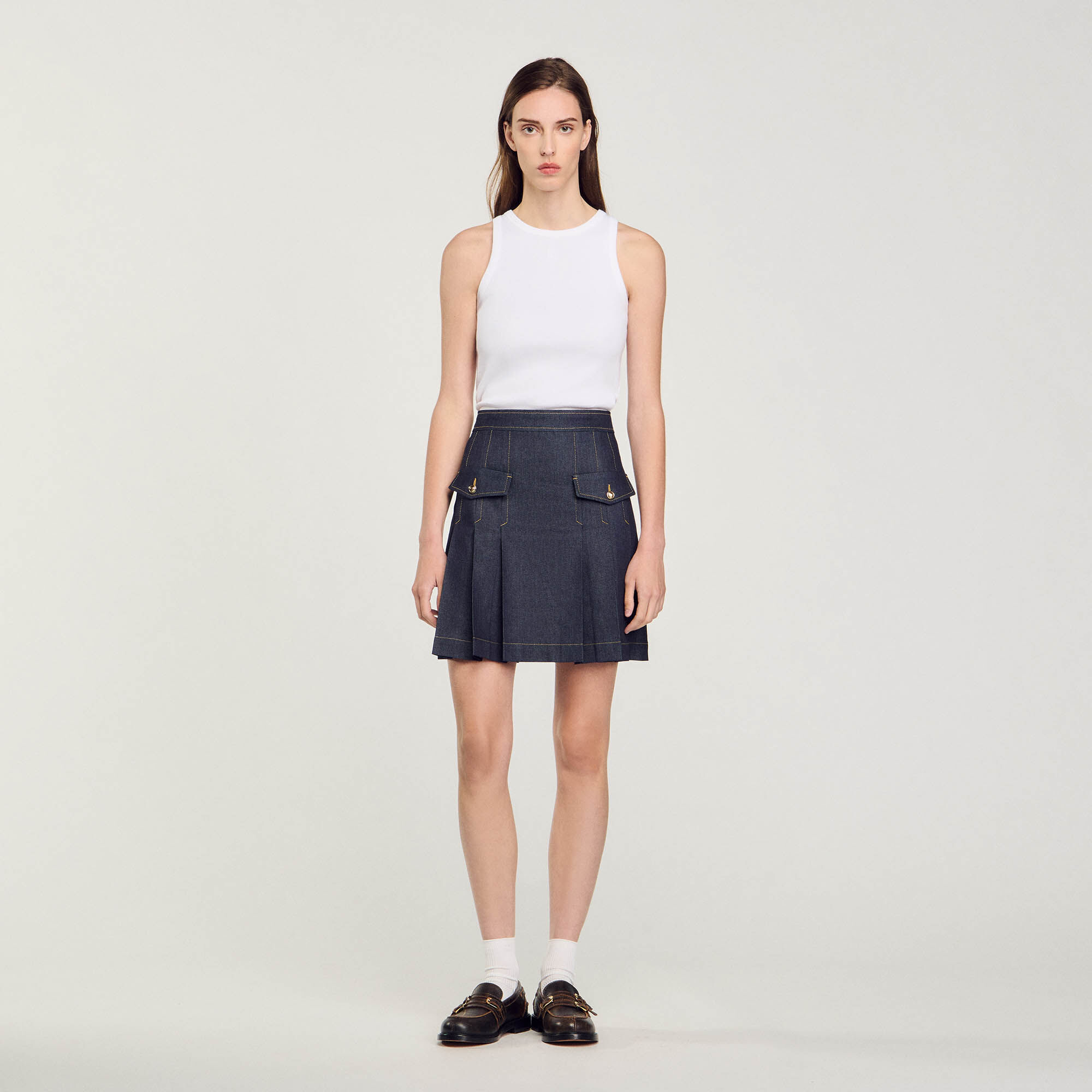 Jupe jean sandro store