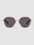 Lunettes de soleil en métal