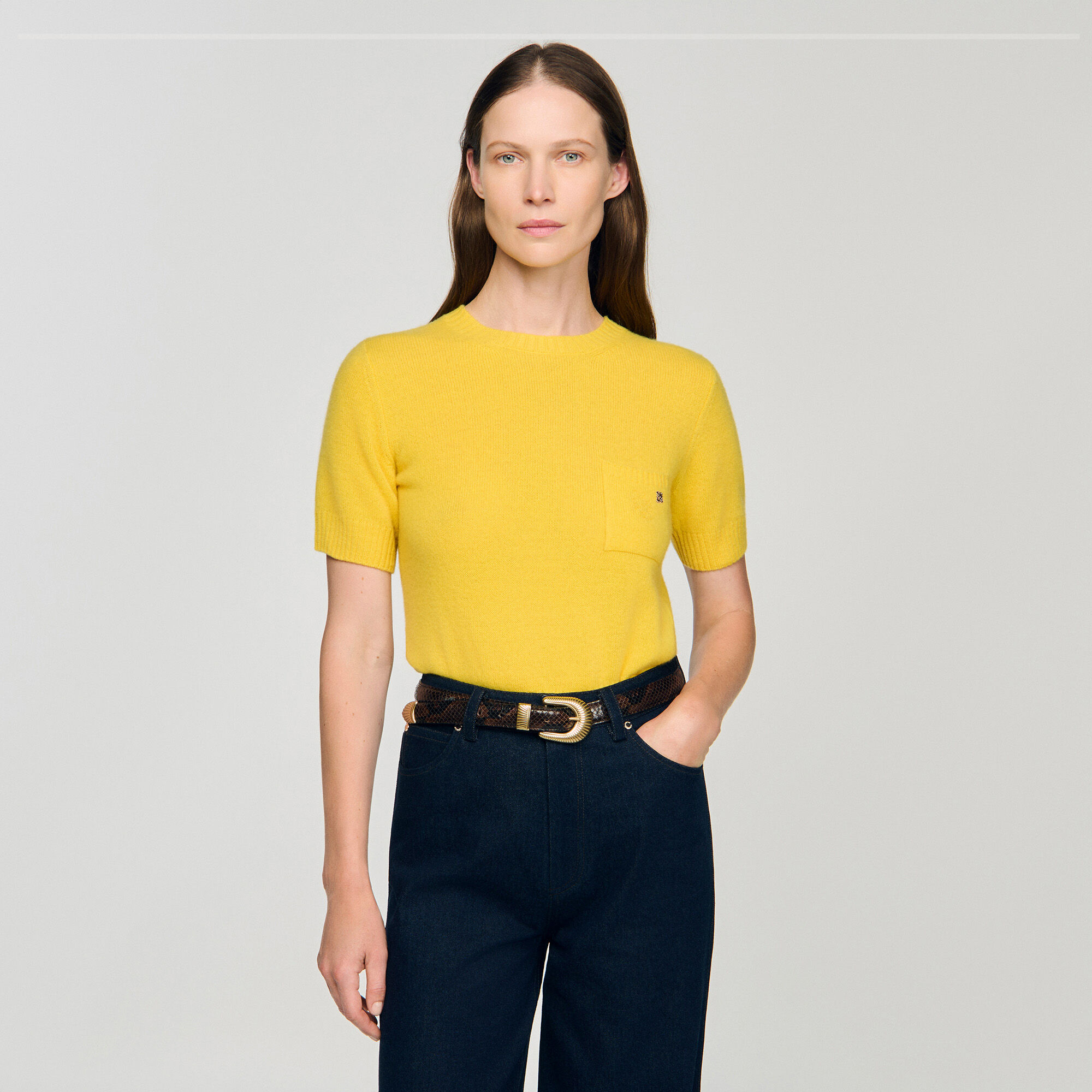 Short-sleeve jumper