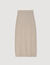 Jupe longue maille bicolore