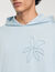 Hoodie mit Kapuze und Blumenmuster