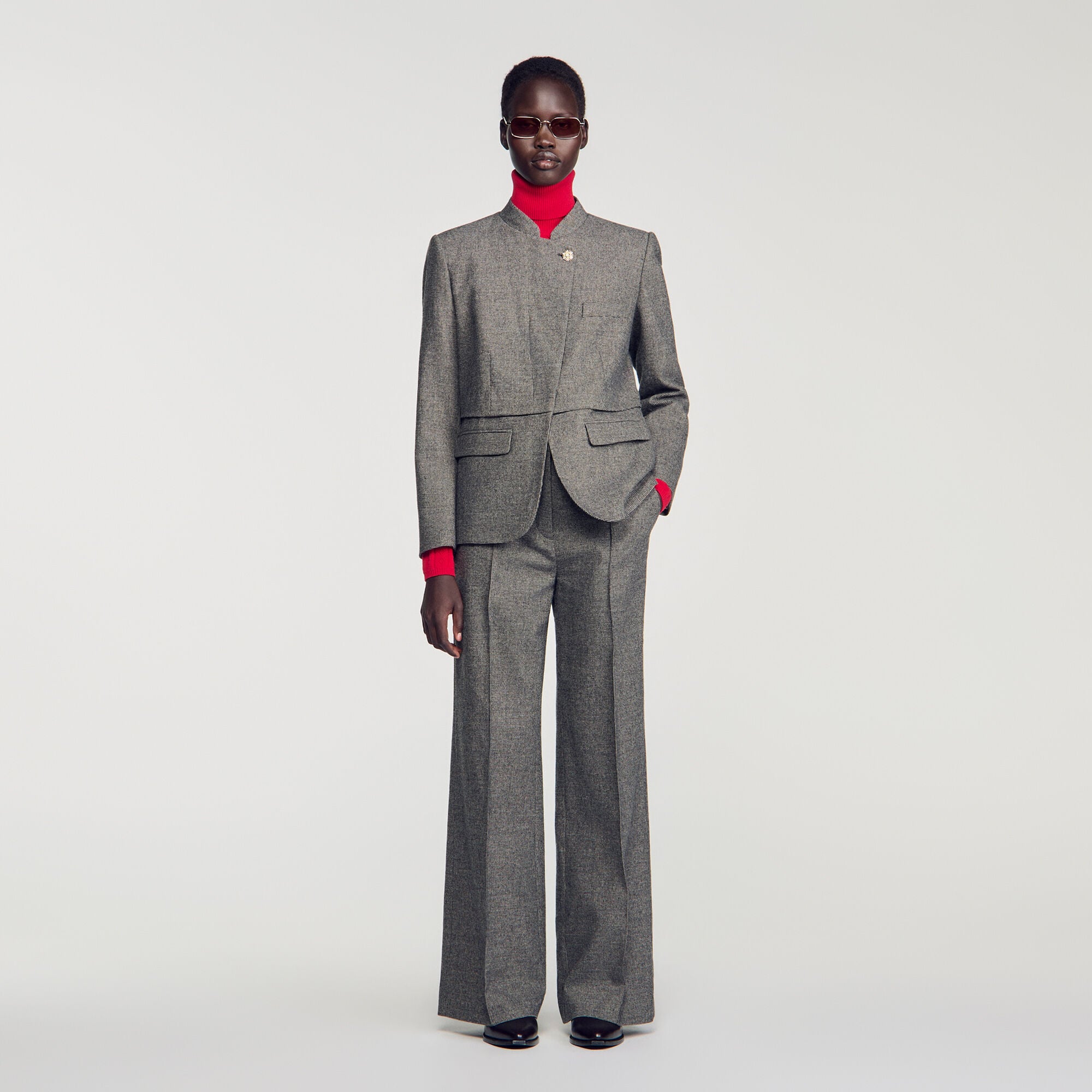 Wool suit jacket - Women | Sandro