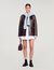 Lange Jacke aus gealtertem Leder