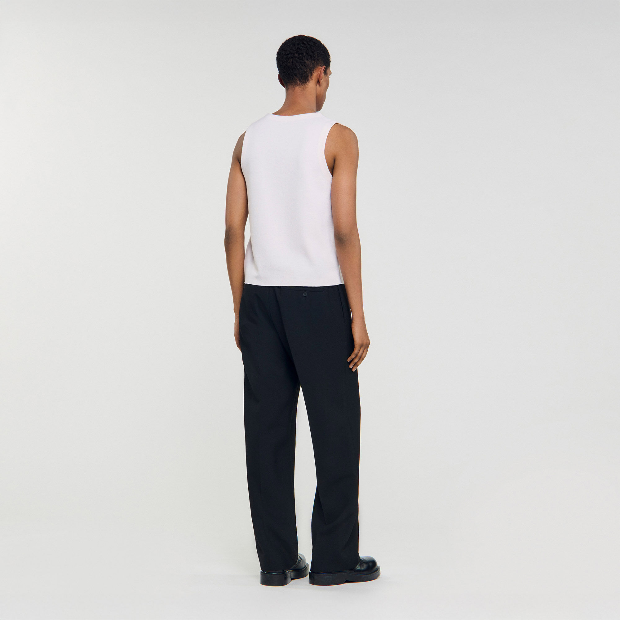 Wool vest top