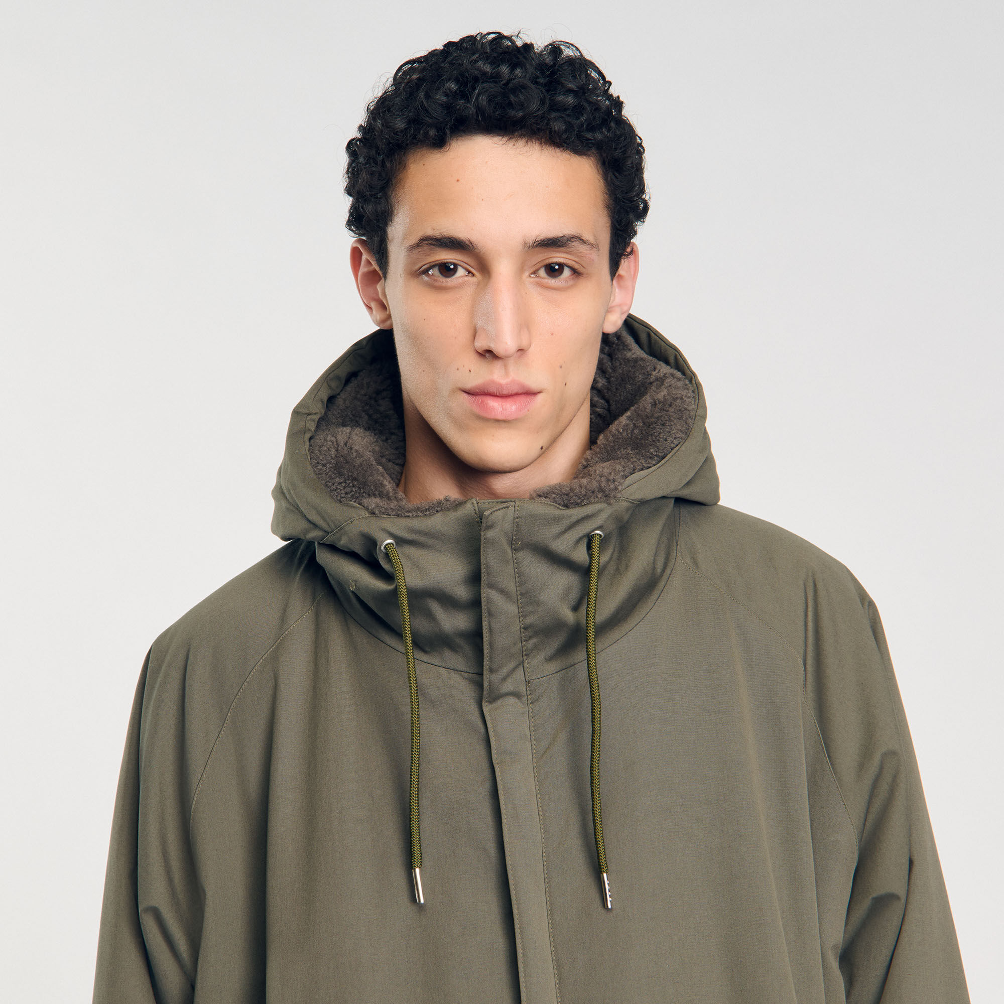 Hooded parka