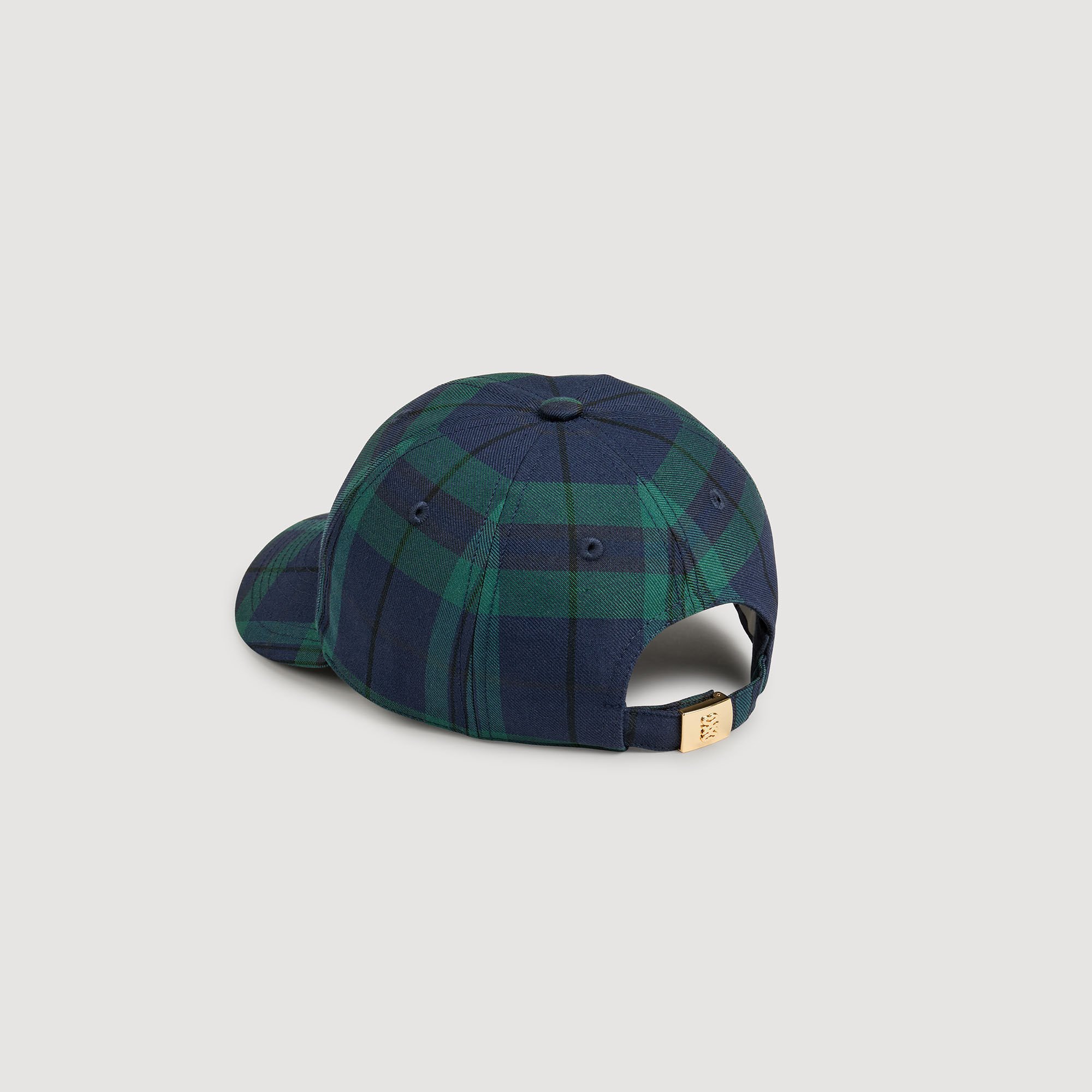 Casquette à carreaux